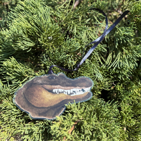 Ol' Gator Christmas Ornament