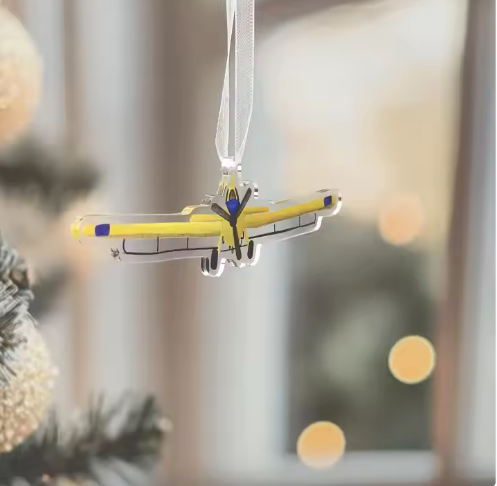 Ag Plane Crop Duster Acrylic Ornament