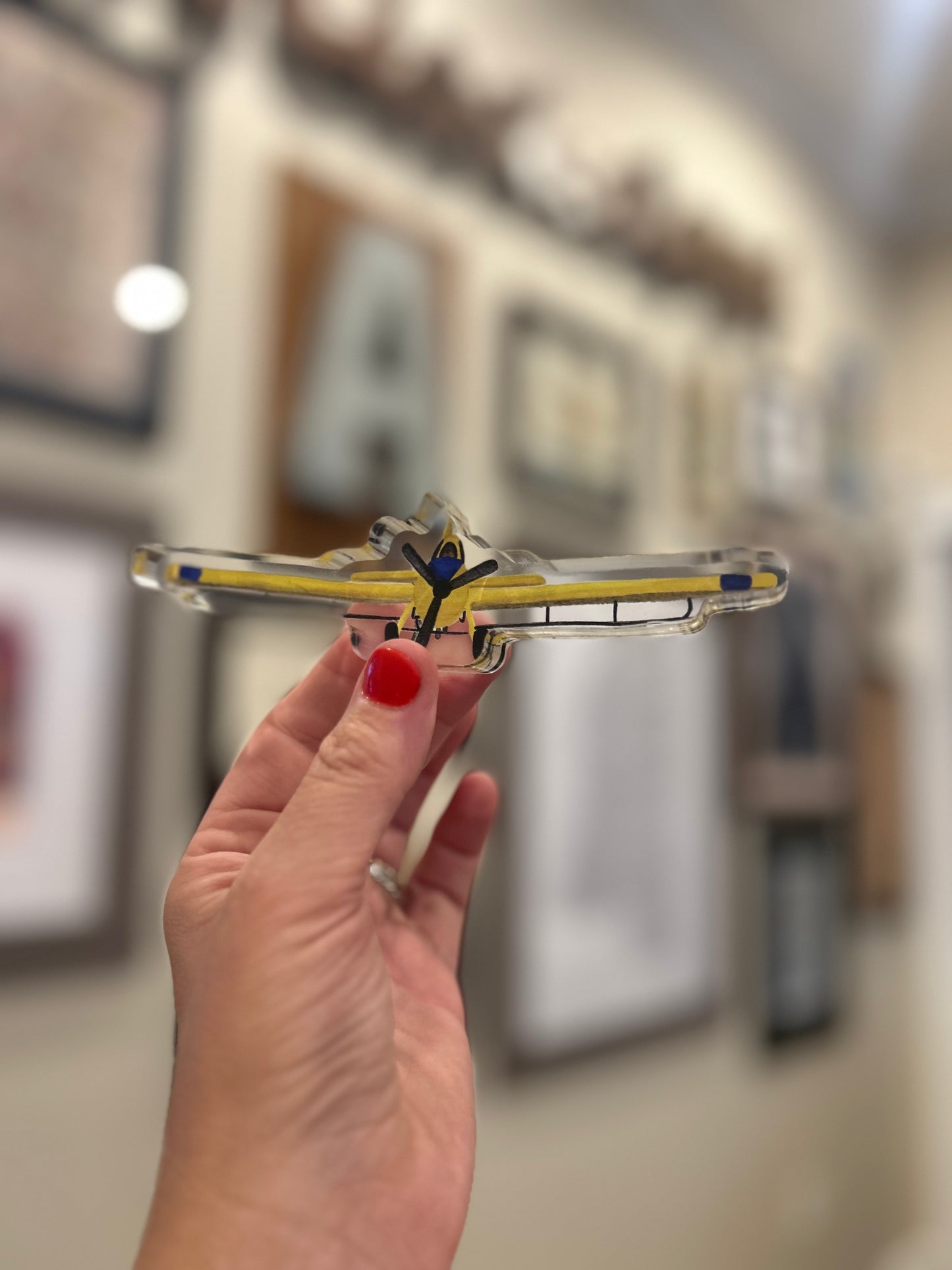Acrylic Art Block Pilot Gift
