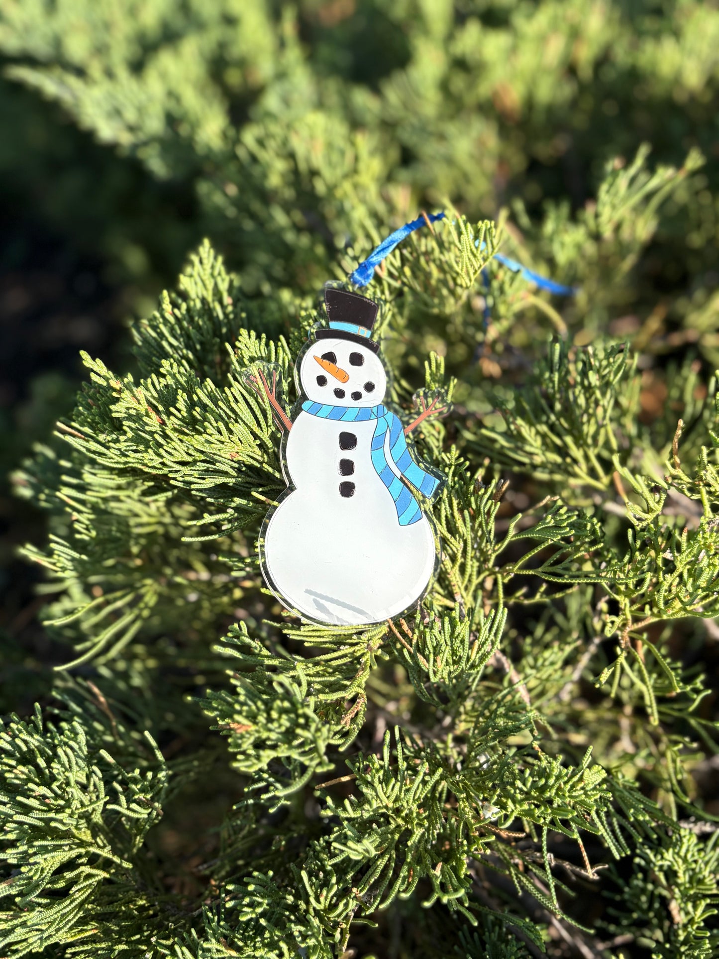 Snowman Acrylic Ornament