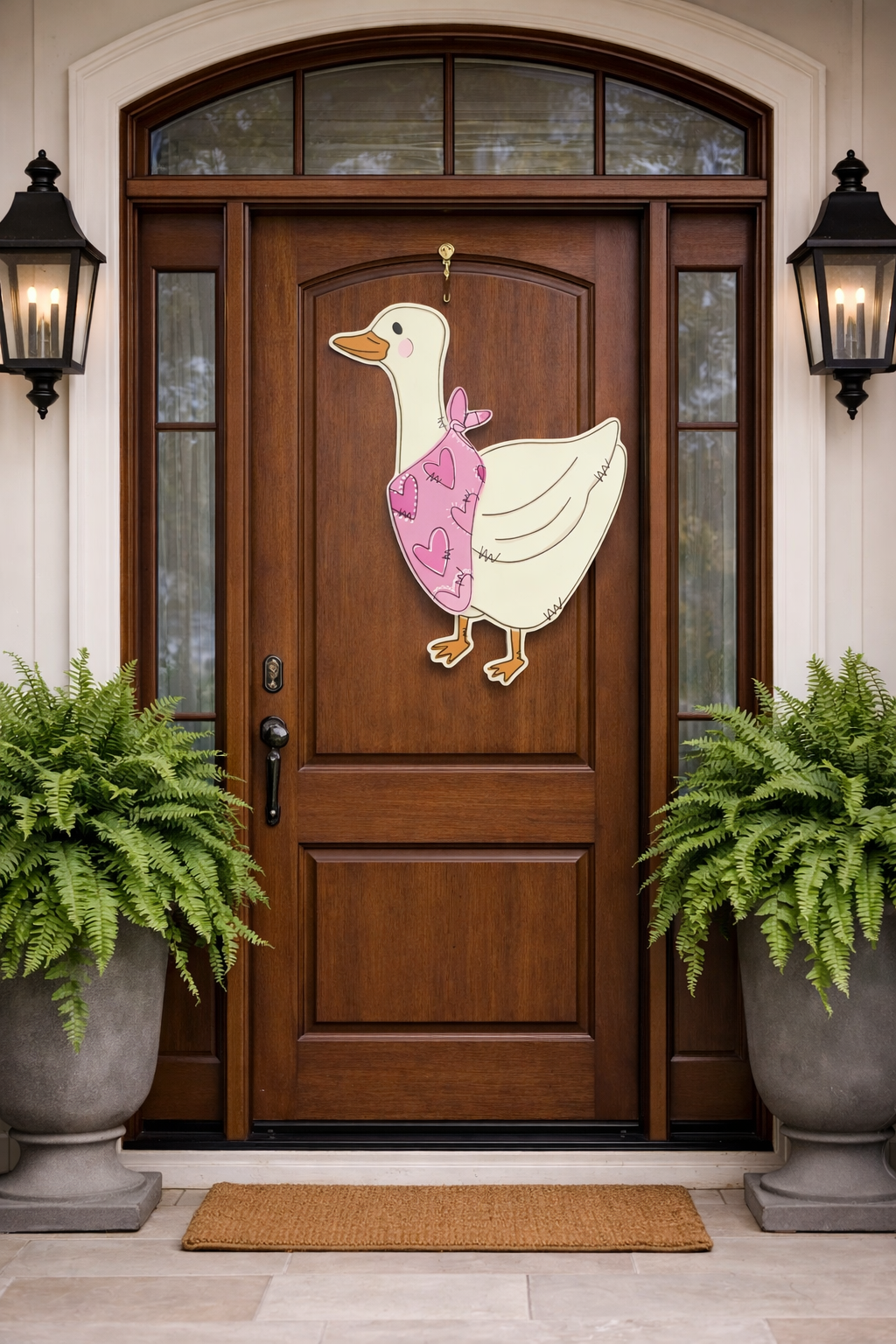 Porch Goose Weather Proof Doorhanger