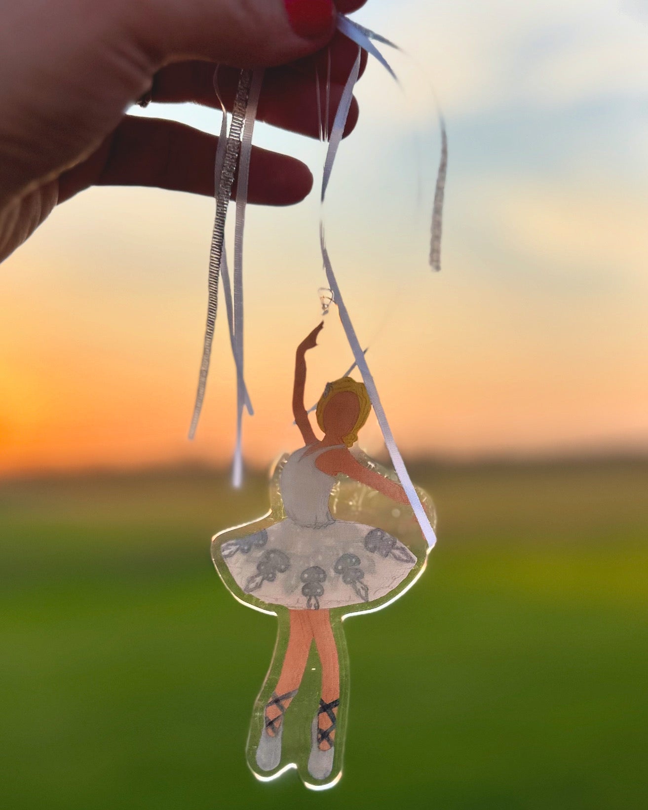 Snow Queen Nutcracker Ballet ornament