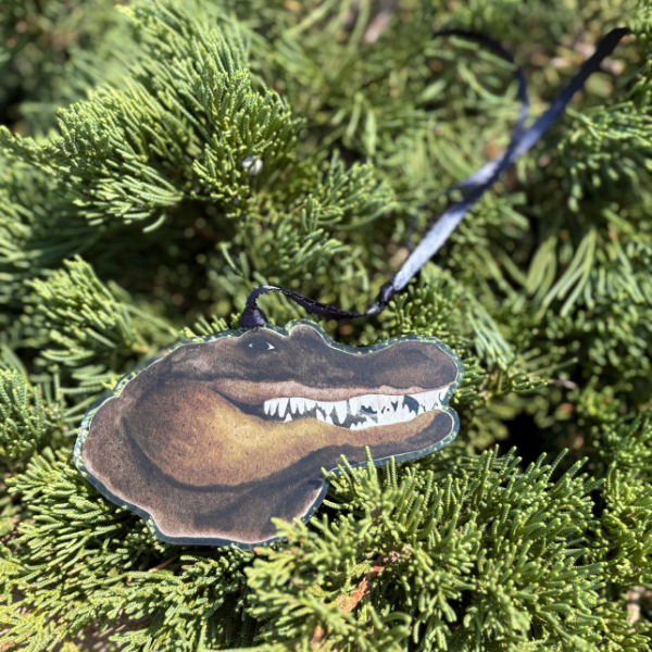Ol' Gator Christmas Ornament