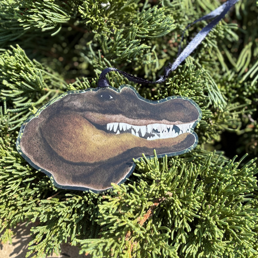 Ol' Gator Christmas Ornament