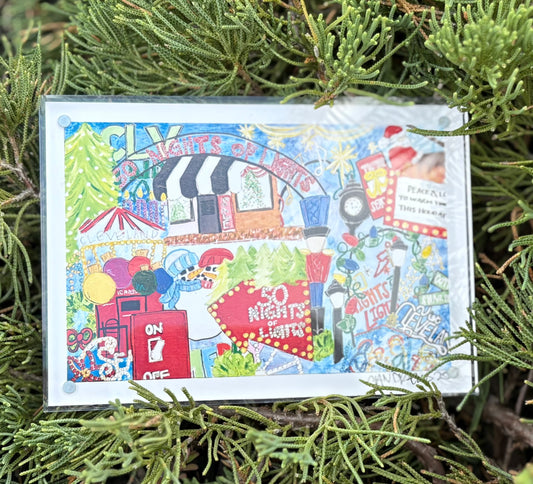 50 Nights of Lights Print