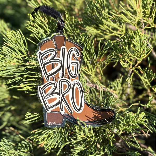 Cowboy Boot Big Bro Ornament