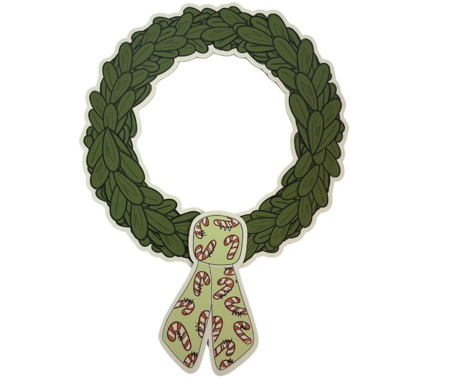 Boxwood Weatherproof doorhanger