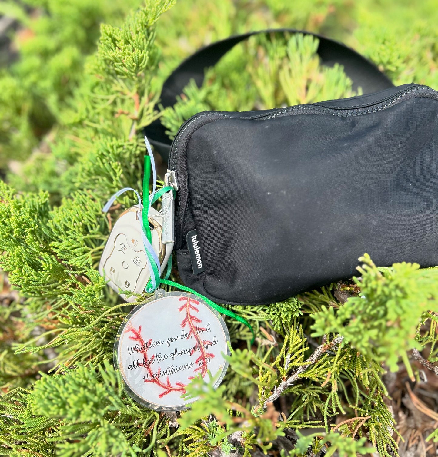 Softball Acrylic Ornament