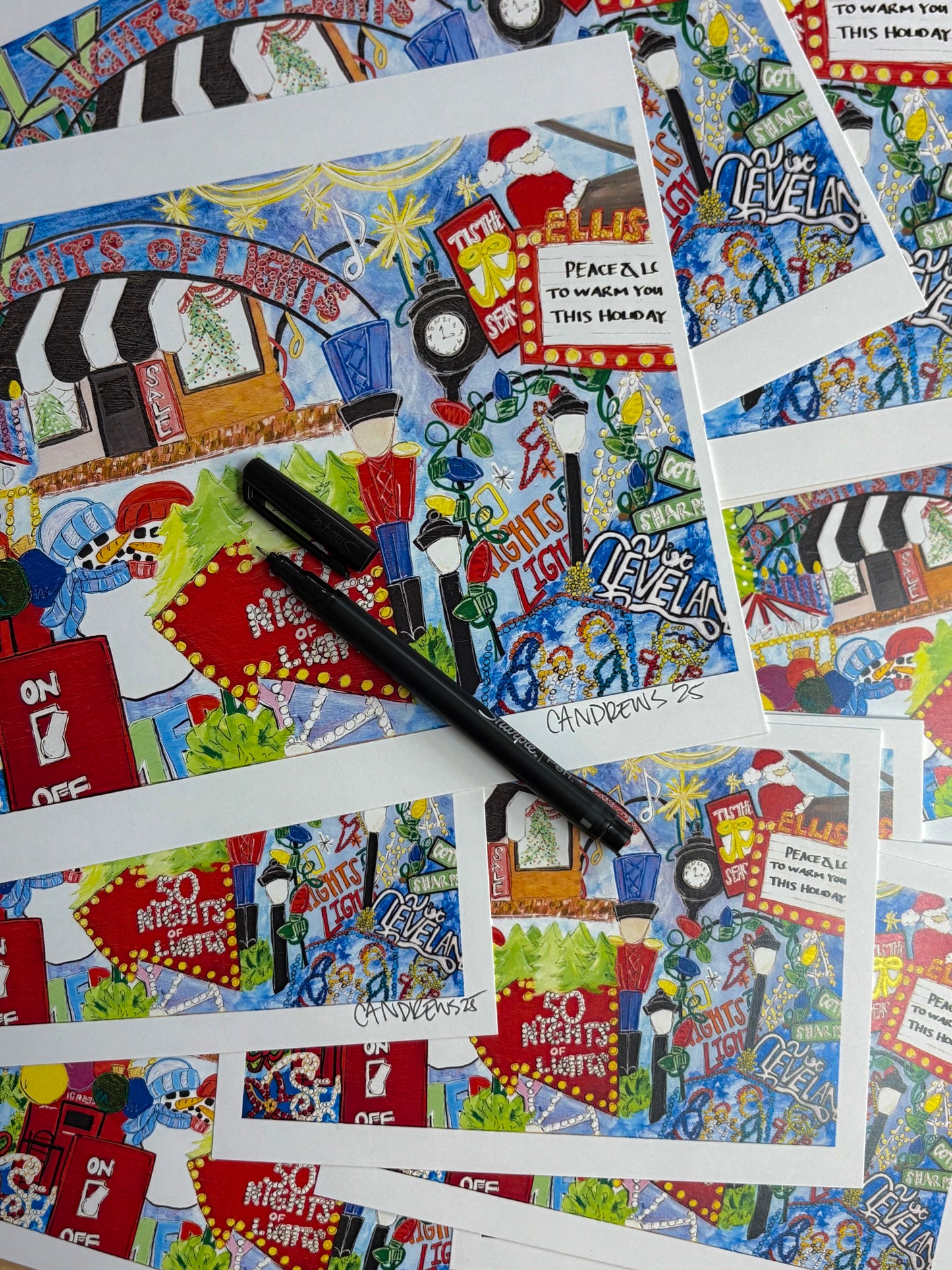 50 Nights of Lights Print