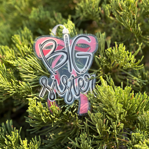Big Sister Christmas Ornament 