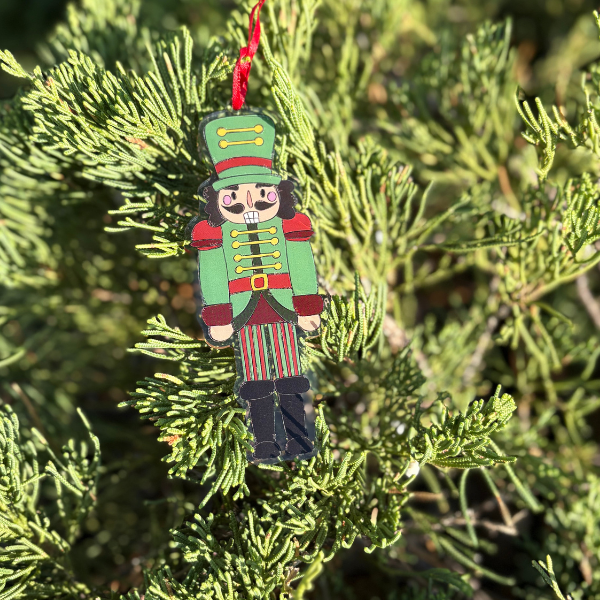 Acrylic Nutcracker Ornaments 