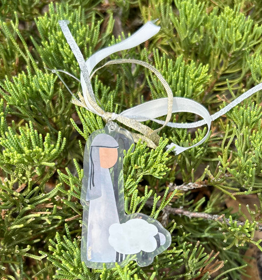 Shepherd Nativity Acrylic Ornament