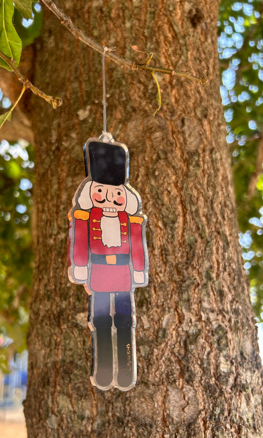 Nutcracker Acrylic Ornament