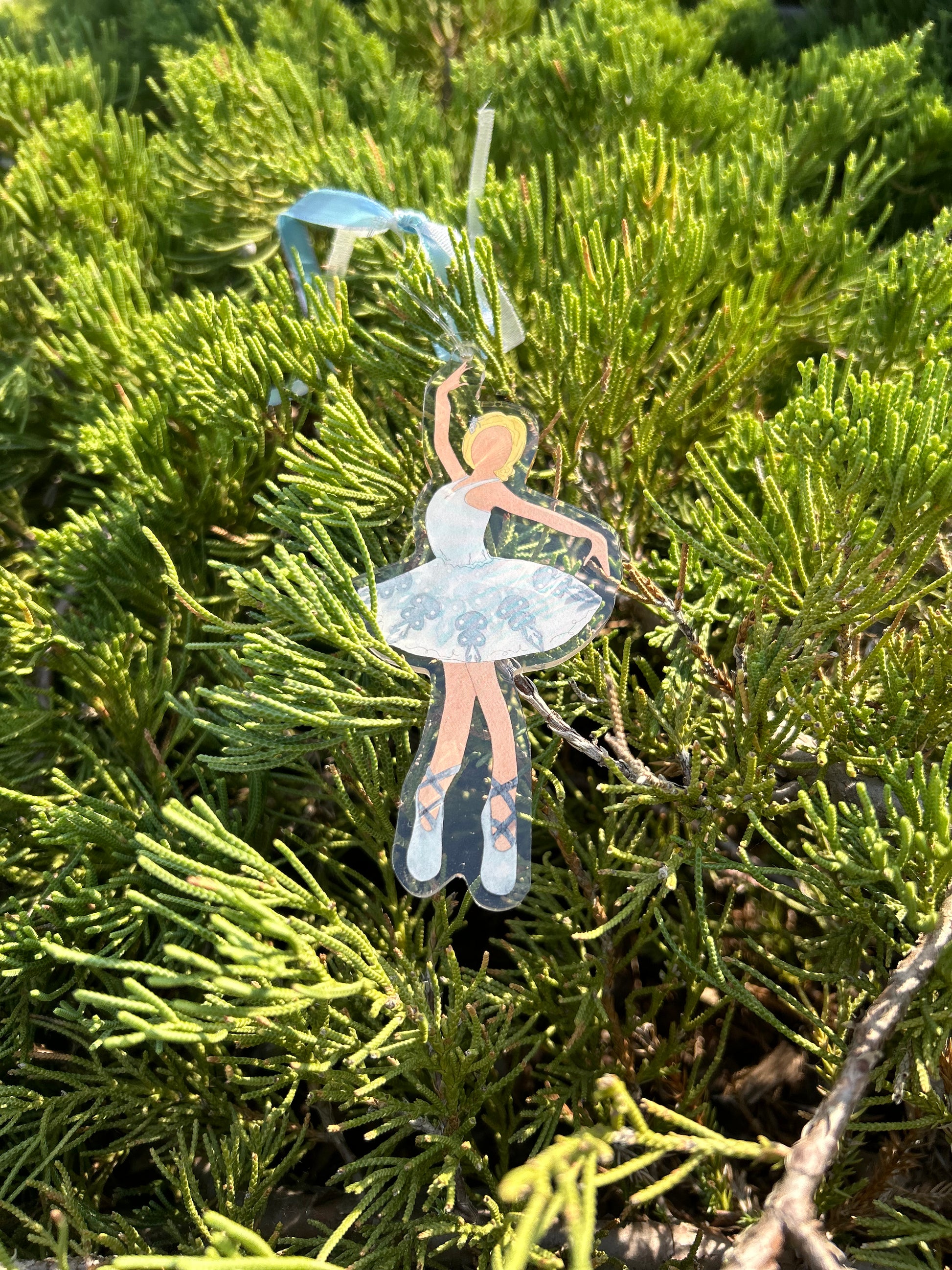 Nutcracker Ballet Snow Queen Acrylic Ornament